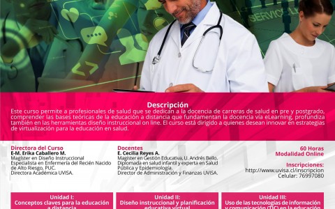 E learning para profesionales de salud (eLearning)