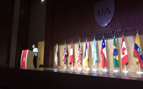 Imágenes de la inauguración del Primer Global Human Caring Congress en Chile. Nov 2017