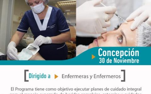 Diplomado en cuidados integrales en dermatología, heridas y ostomías UDD Concepción