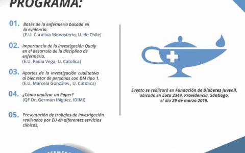 Jornada Enfermería basada en la evidencia: fortaleciendo la disciplina a través de la investigación.