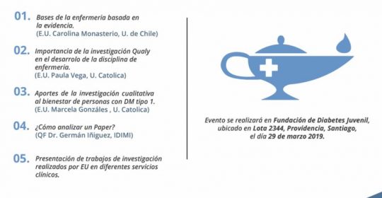 Jornada Enfermería basada en la evidencia: fortaleciendo la disciplina a través de la investigación.