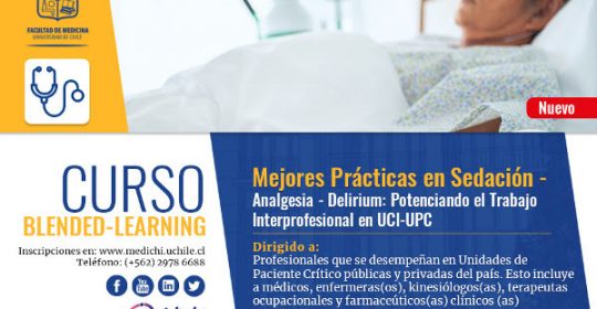 1ª versión del Curso Blended- Learning Mejores Prácticas en Sedación –Analgesia– Delirium: Potenciando el trabajo interprofesional en UCI-UPC