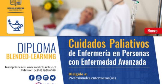 Diploma Blended-Learning Cuidados Paliativos de Enfermería en personas con Enfermedad Avanzada