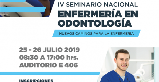 IV SEMINARIO NACIONAL DE ENFERMEROS EN ODONTOLOGIA – JULIO 2019 VALDIVIA USS