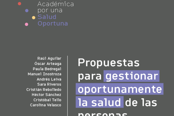 Propuestas para gestionar oportunamente la salud de las personas